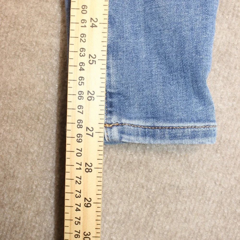 American Eagle Next Level Stretch High Waisted Skinny Jeans Medium Wash Denim